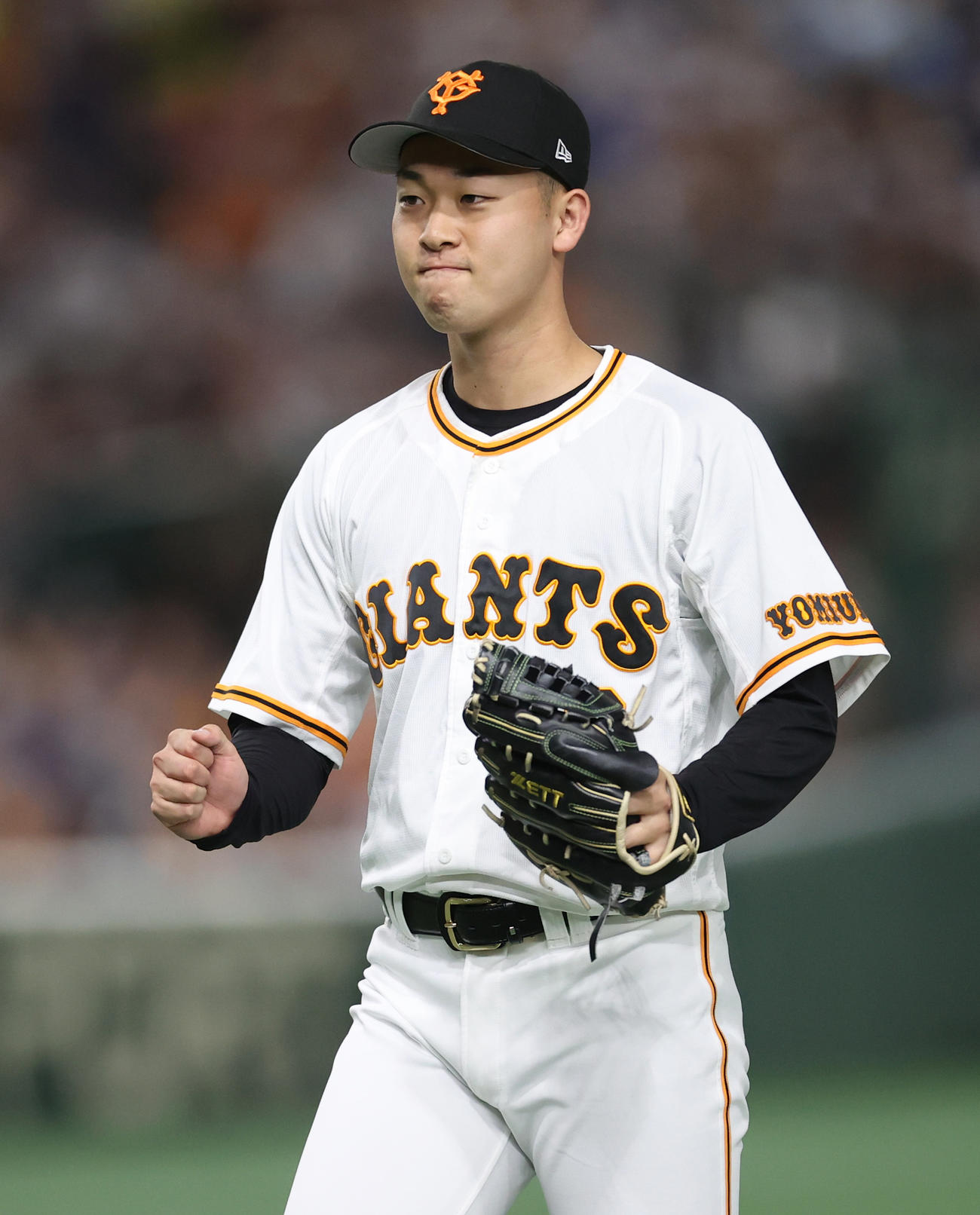 巨人山崎伊織（2022年9月18日撮影）