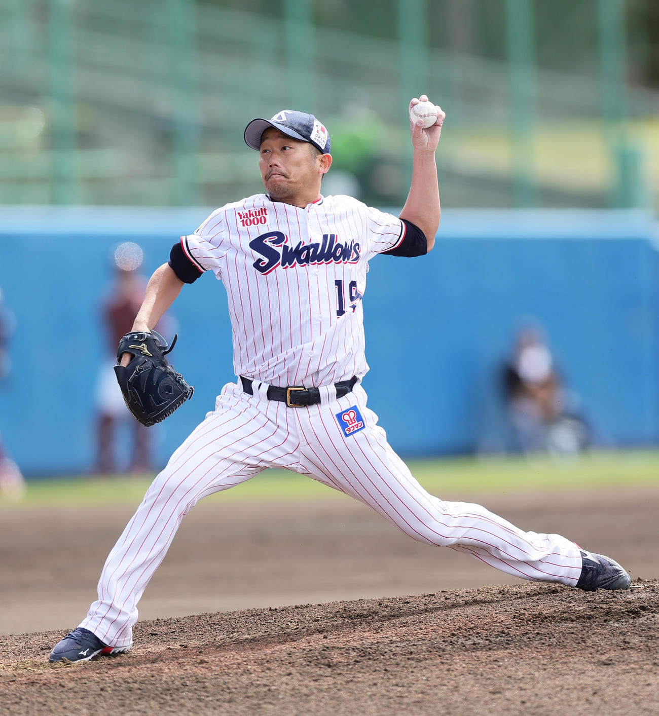 ヤクルト石川雅規（2023年2月26日撮影）