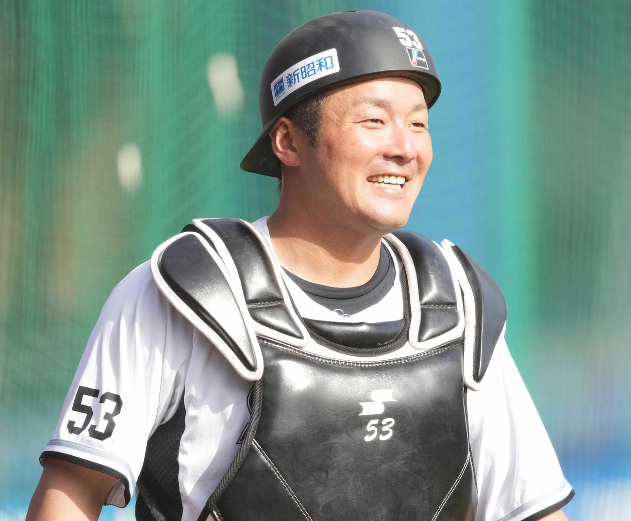 ロッテ江村直也（2023年4月14日撮影）