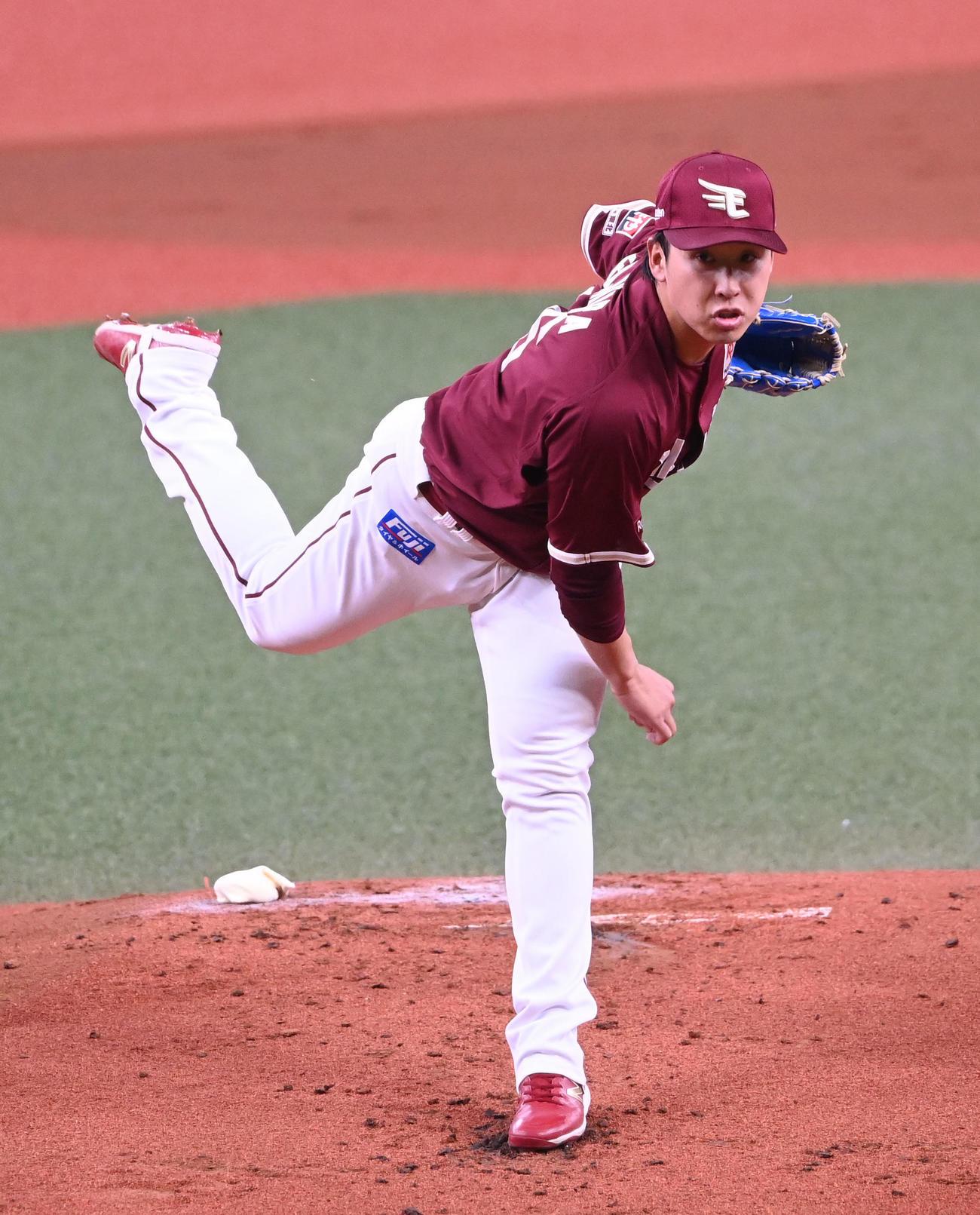 オリックス対楽天　楽天先発の藤平（撮影・和賀正仁）