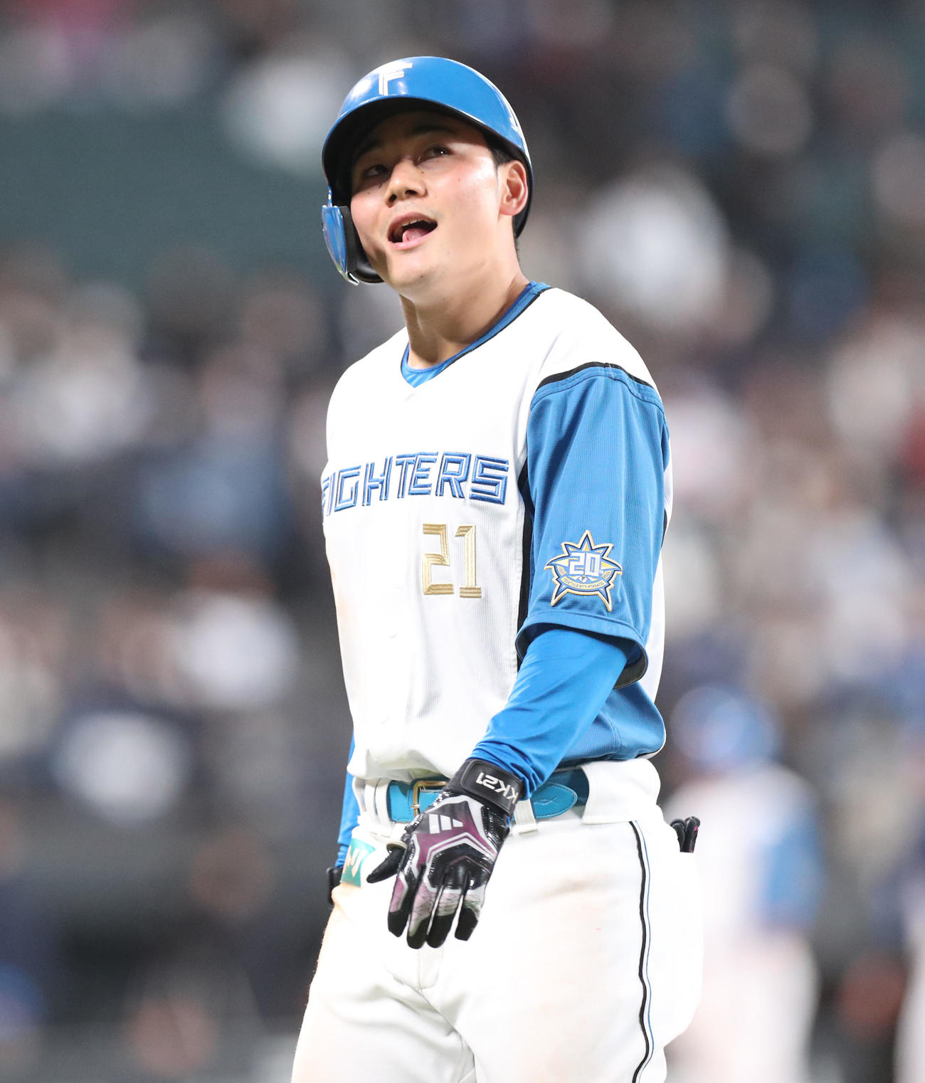 日本ハム清宮幸太郎（23年4月16日撮影）