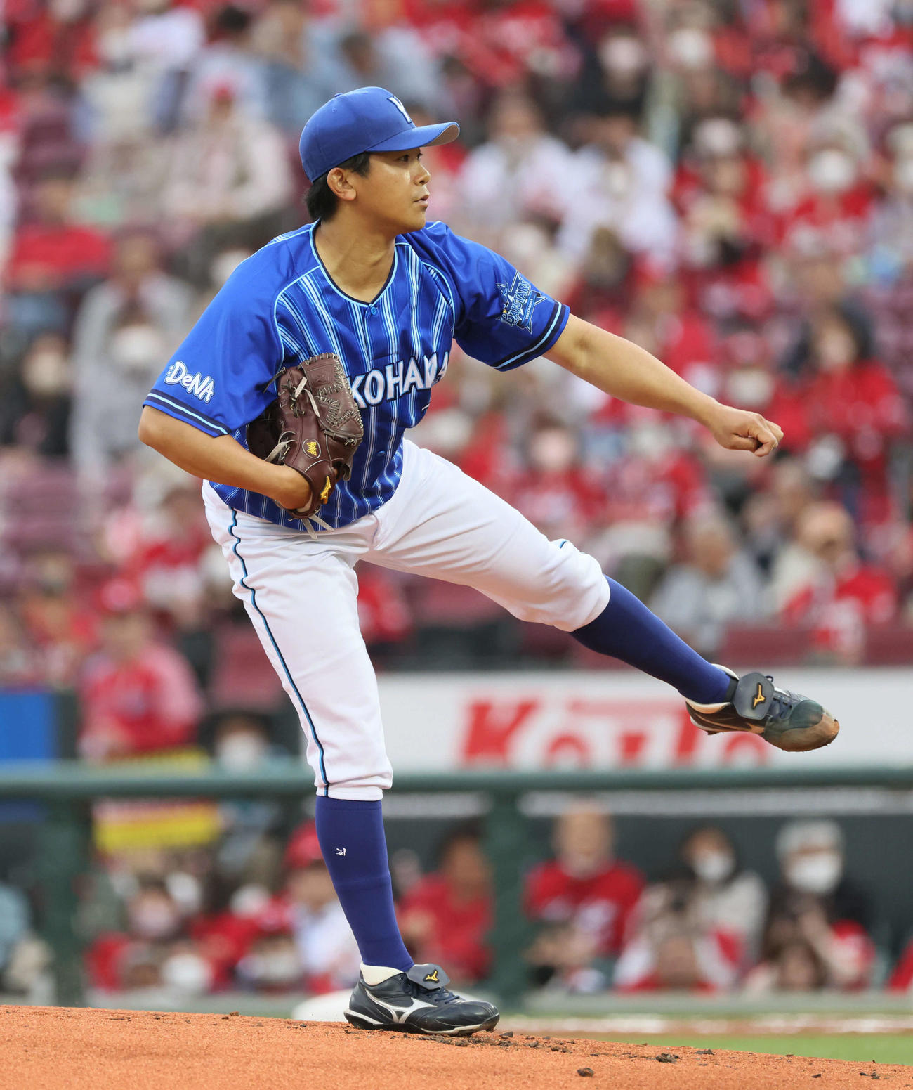 広島対DeNA DeNA先発の今永（撮影・加藤孝規）