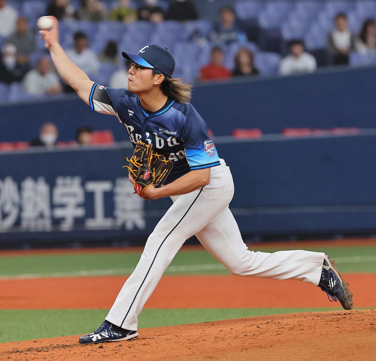 オリックス対西武　西武先発の今井（撮影・上田博志）