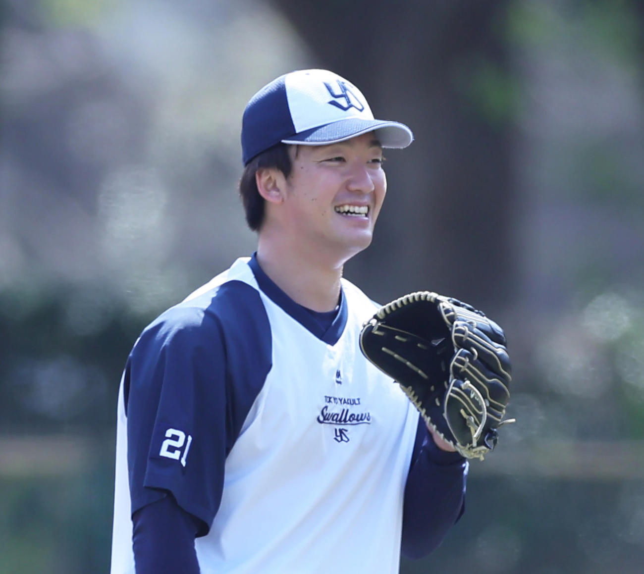 ヤクルト吉村貢司郎（2023年4月1日撮影）