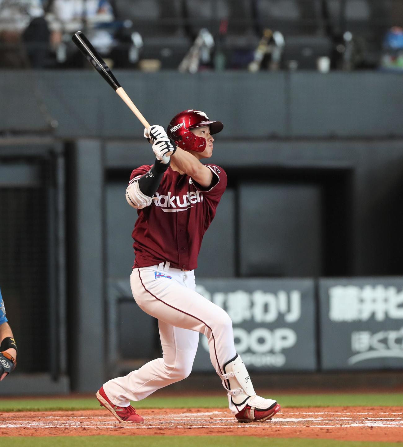 楽天辰己涼介（2023年4月1日撮影）