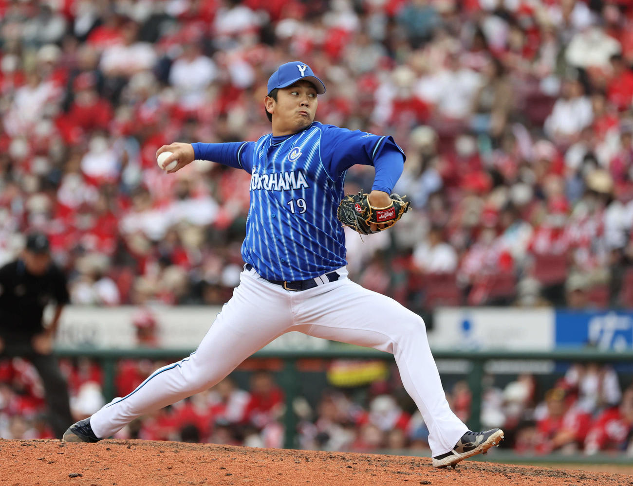広島戦で最後をピシャリと締めたDeNA山崎