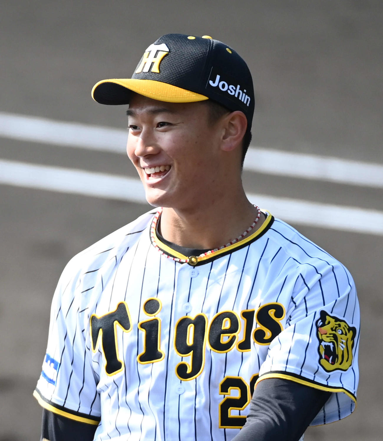 阪神森木大智（2022年2月2日撮影）
