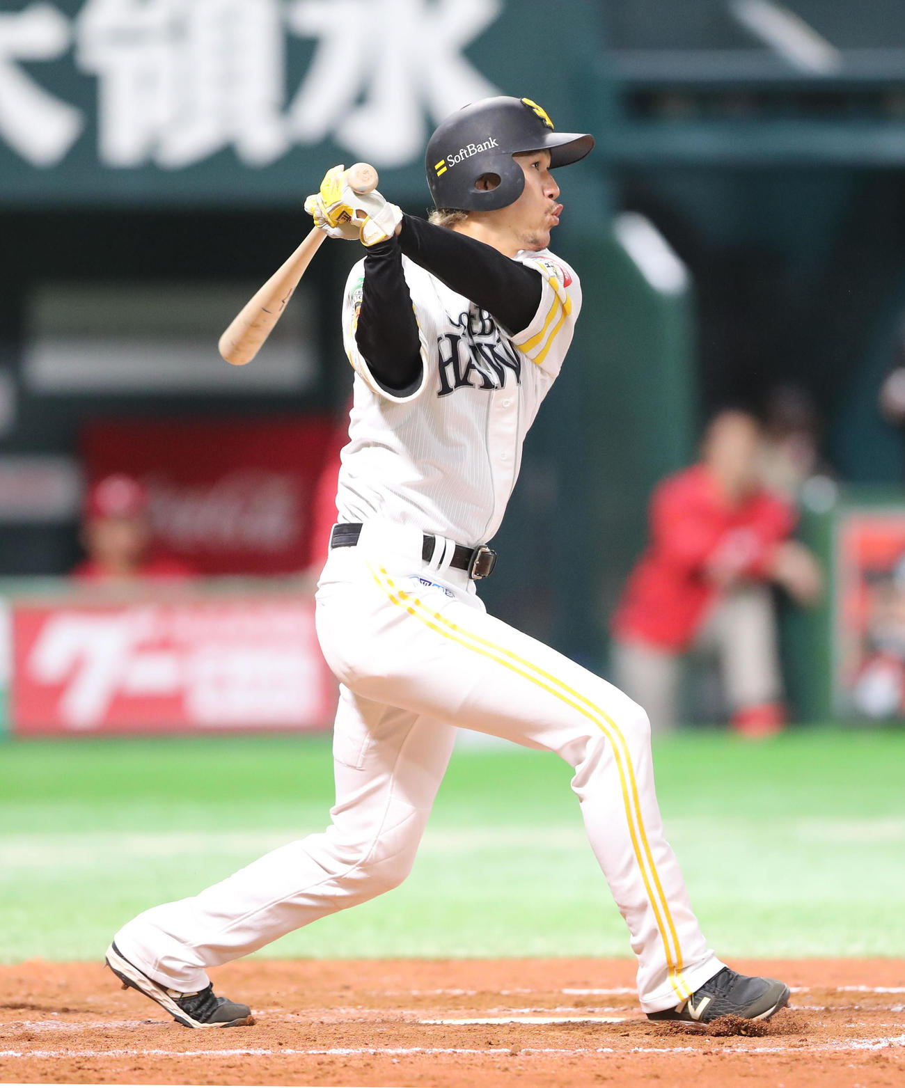 ソフトバンク三森大貴（2023年3月25日撮影）