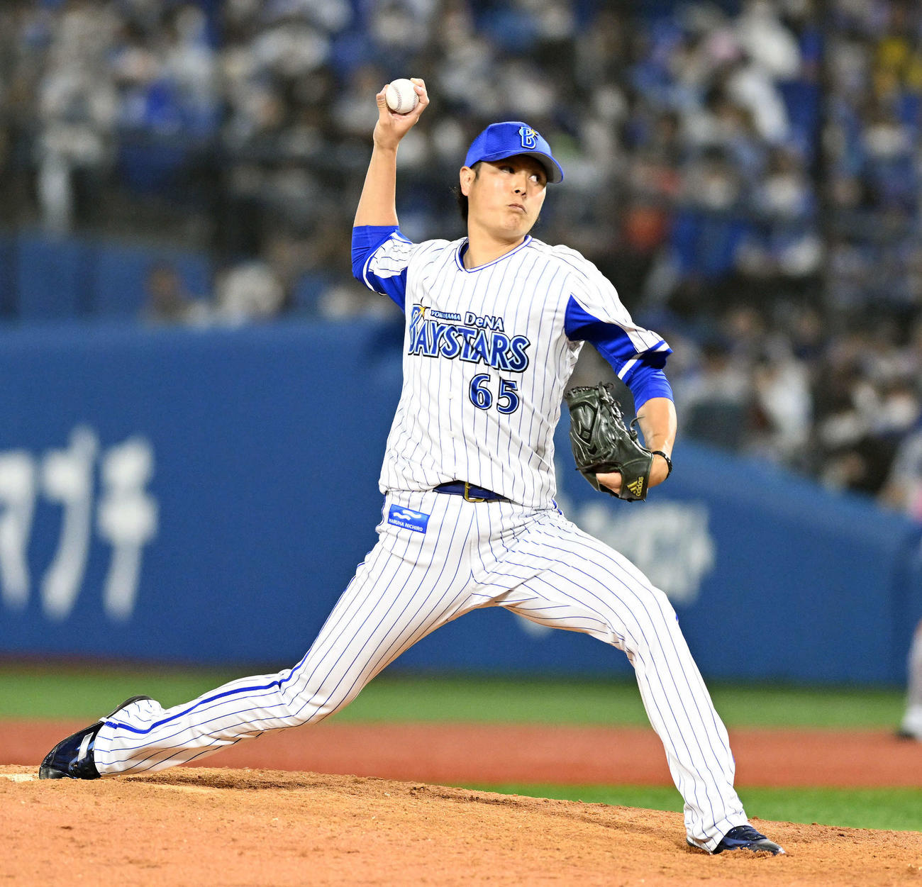 DeNA宮国椋丞（2022年6月3日撮影）