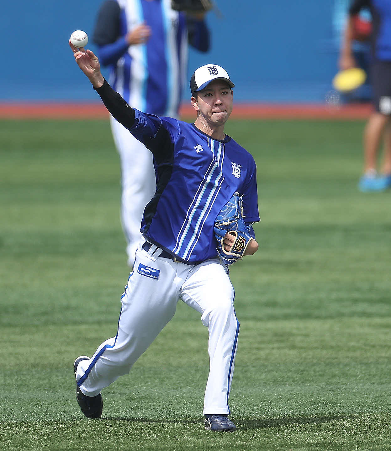 DeNA平良拳太郎（2023年4月16日撮影）