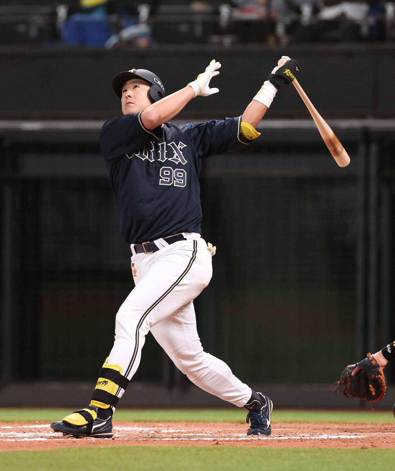 オリックス杉本裕太郎（2023年4月26日撮影）