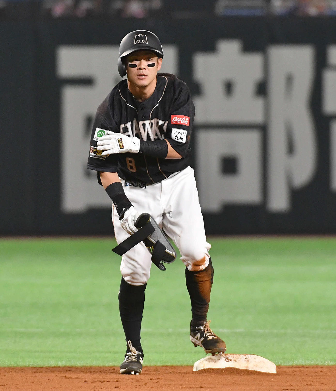 ソフトバンク牧原大成（2023年4月2日撮影）
