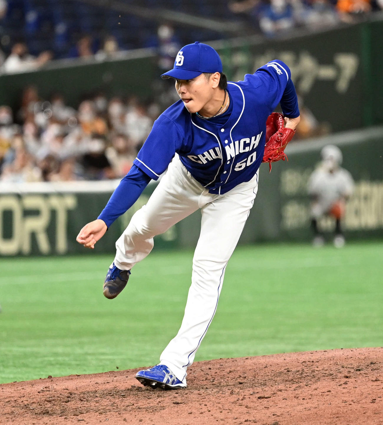 中日清水達也（2022年9月撮影）