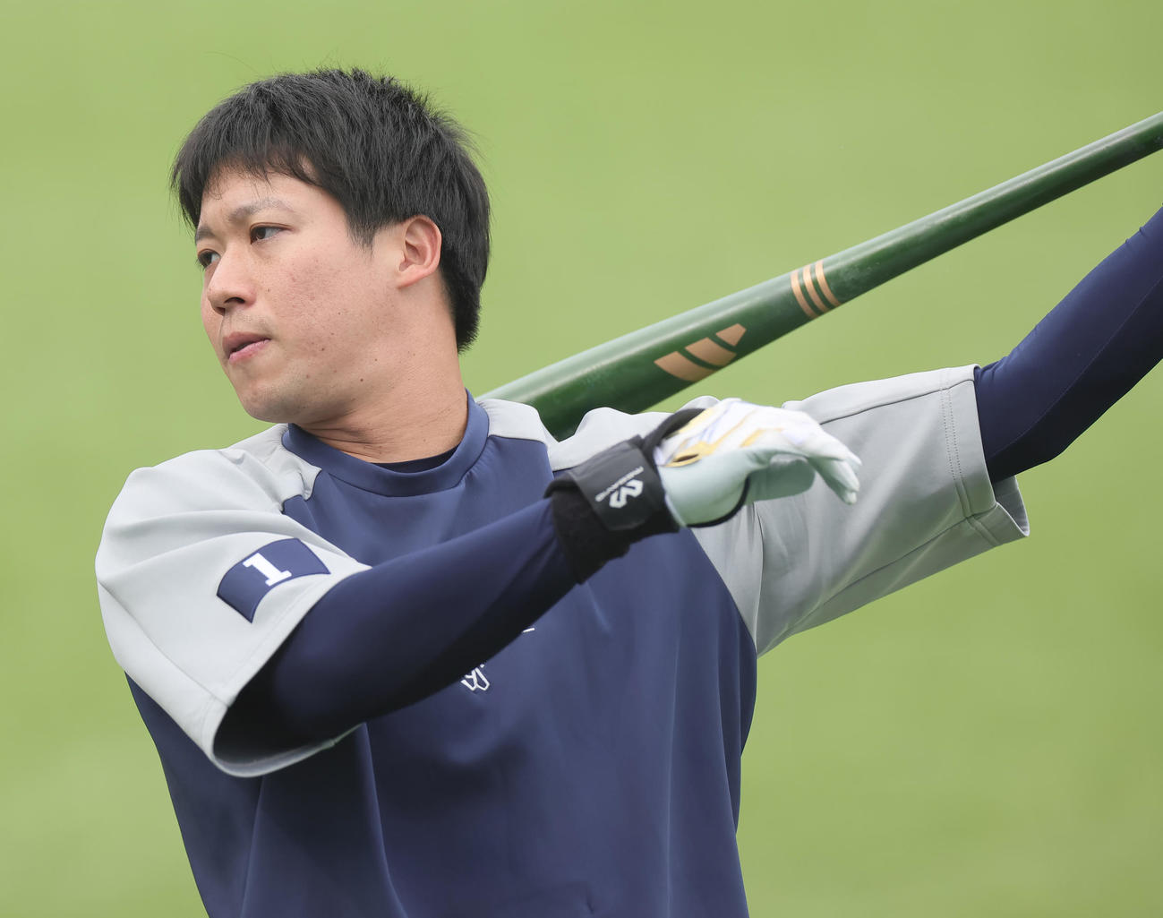 ヤクルト山田哲人（2023年3月31日撮影）