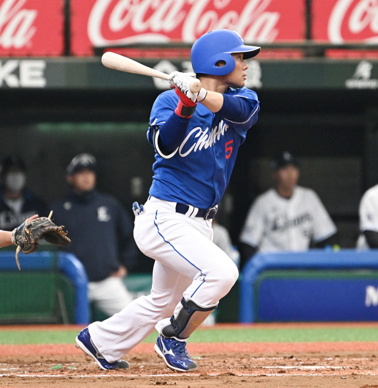 中日村松開人（2023年3月9日撮影）