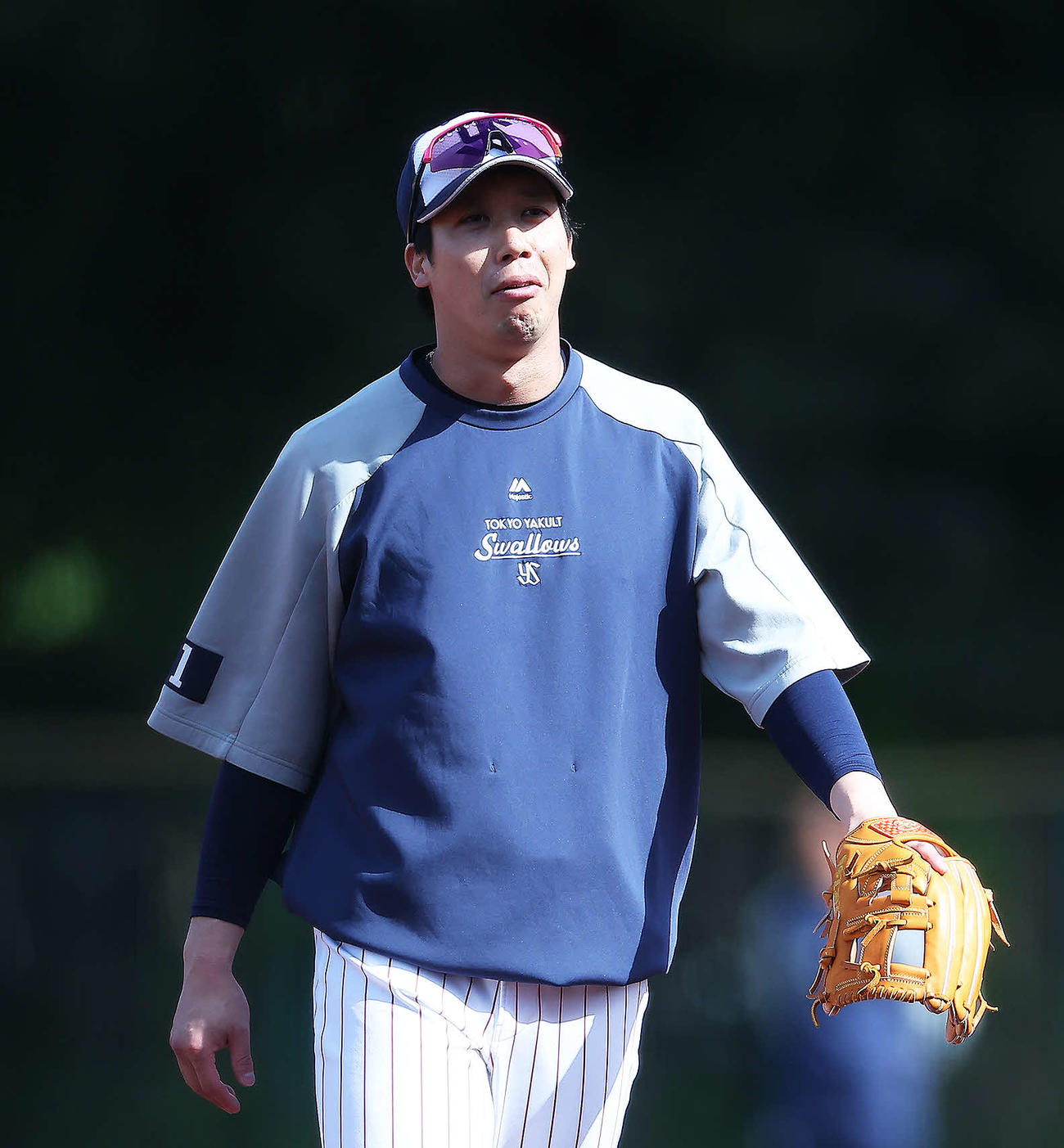 山田哲人（2023年4月23日撮影）