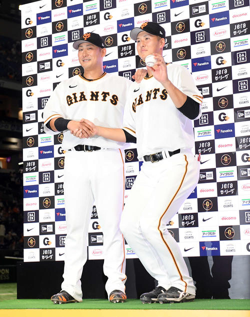 巨人】秋広優人、有言実行で師匠中田とアベック弾「軽い番号ではない