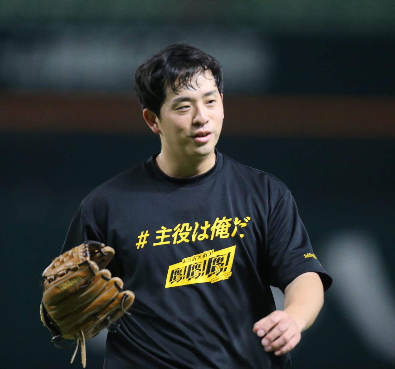 練習を終えた大関（撮影・冨田成美）