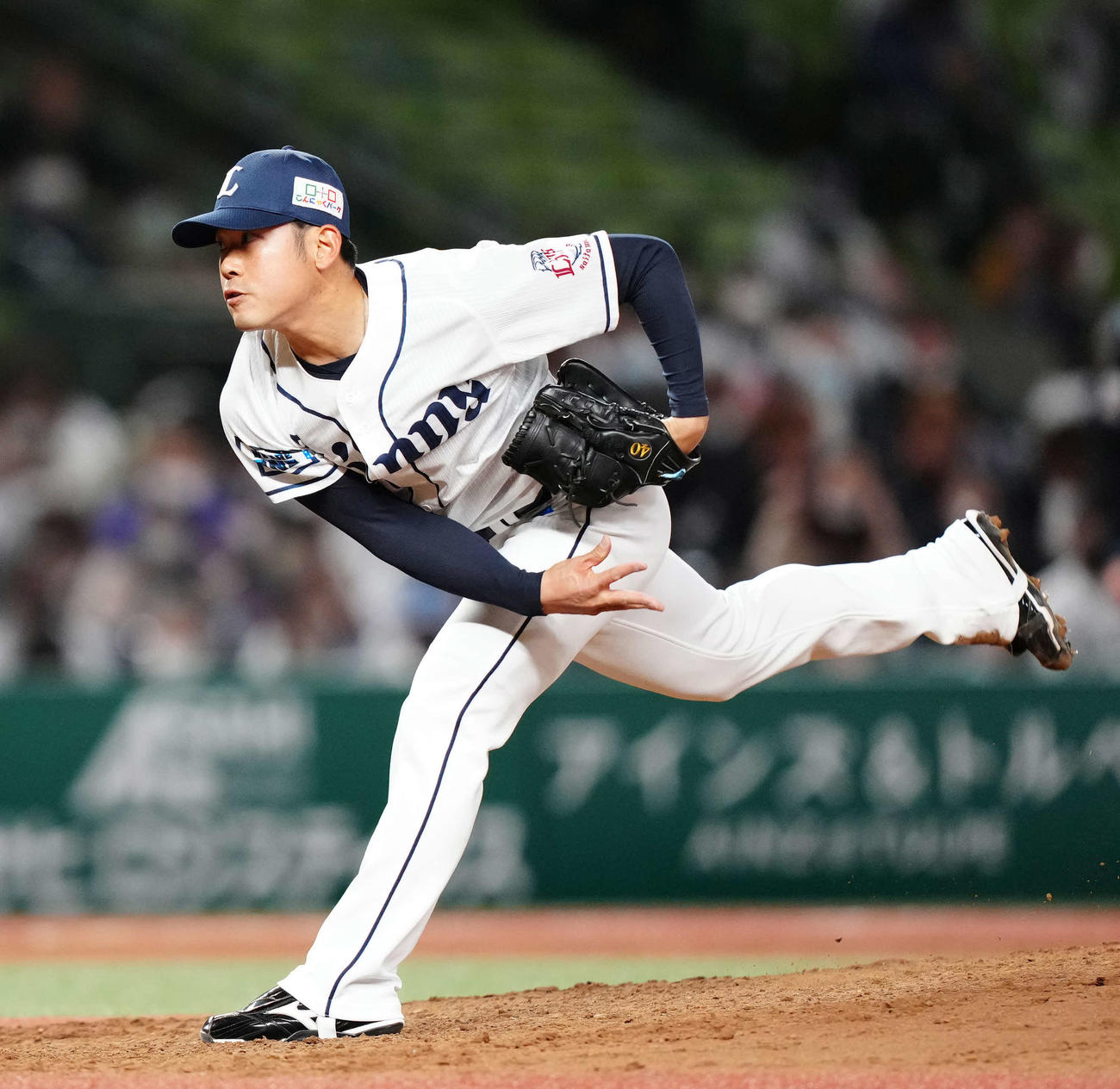 西武の田村伊知郎（2022年3月15日撮影）
