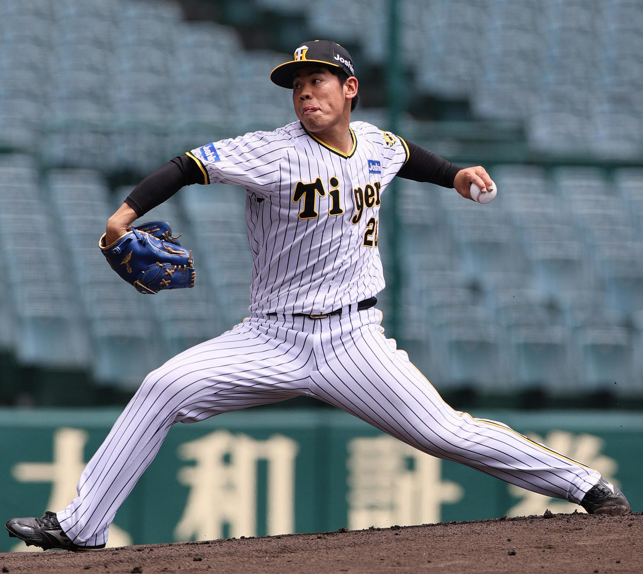 ウエスタン・リーグ阪神対オリックス　阪神先発の鈴木（撮影・上山淳一）