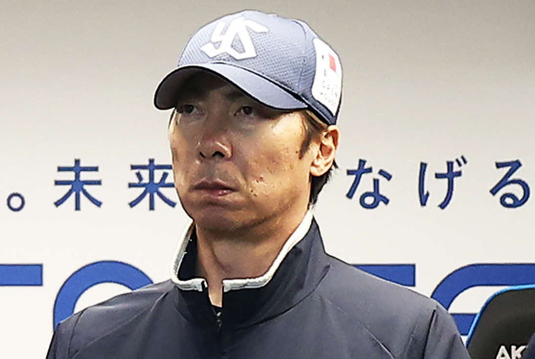 ヤクルト高津監督（2023年4月撮影）