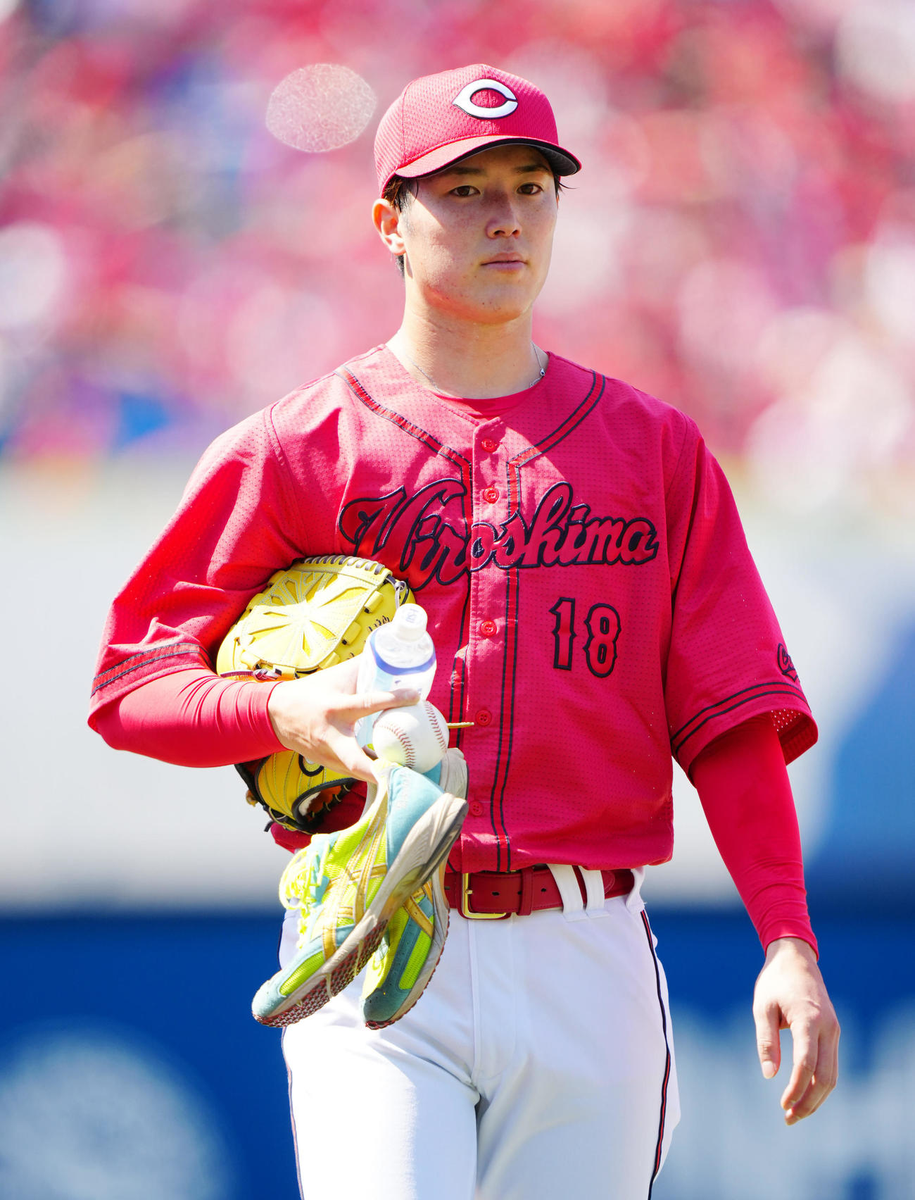 広島森下暢仁（2023年5月4日撮影）