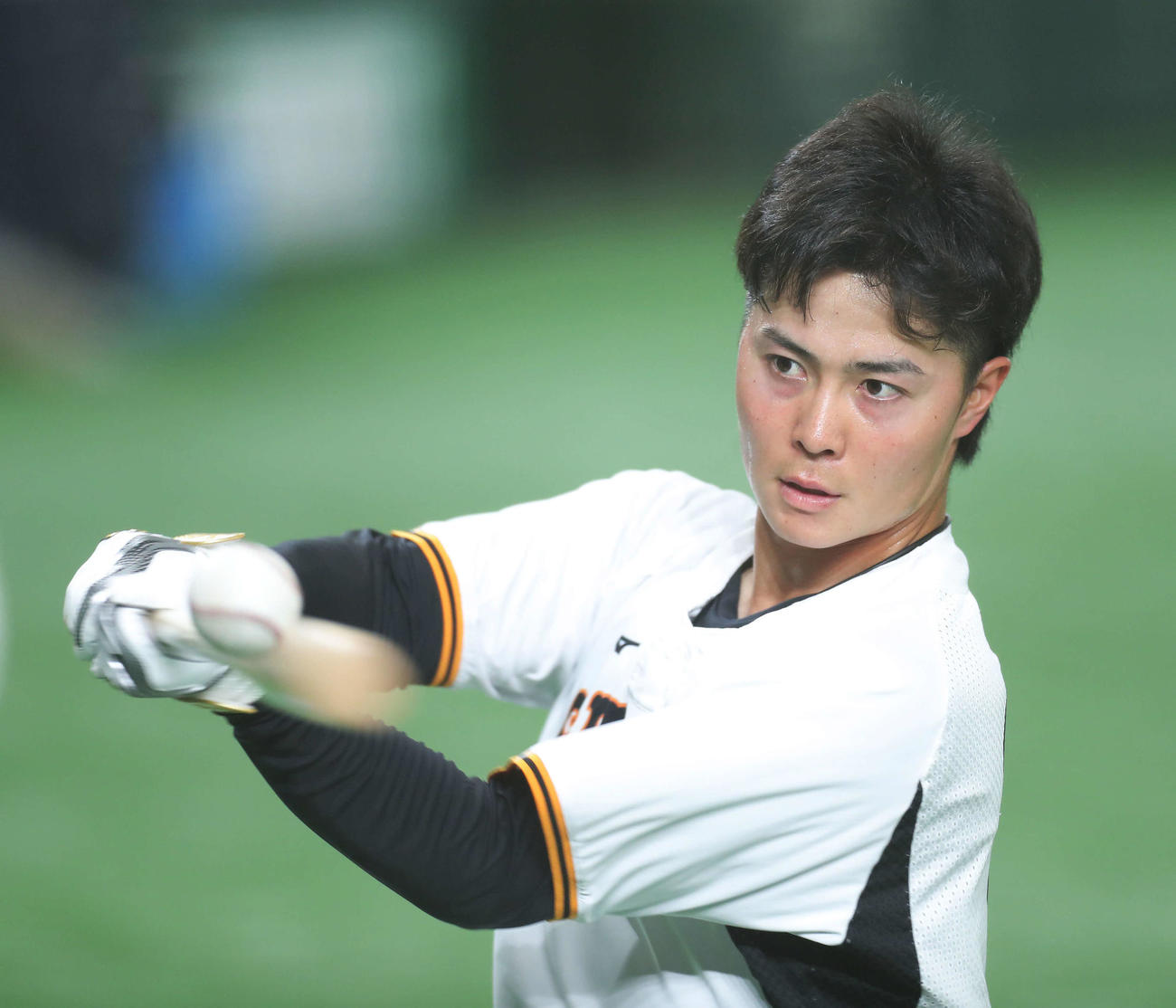 巨人岡田悠希（2022年5月24日撮影）