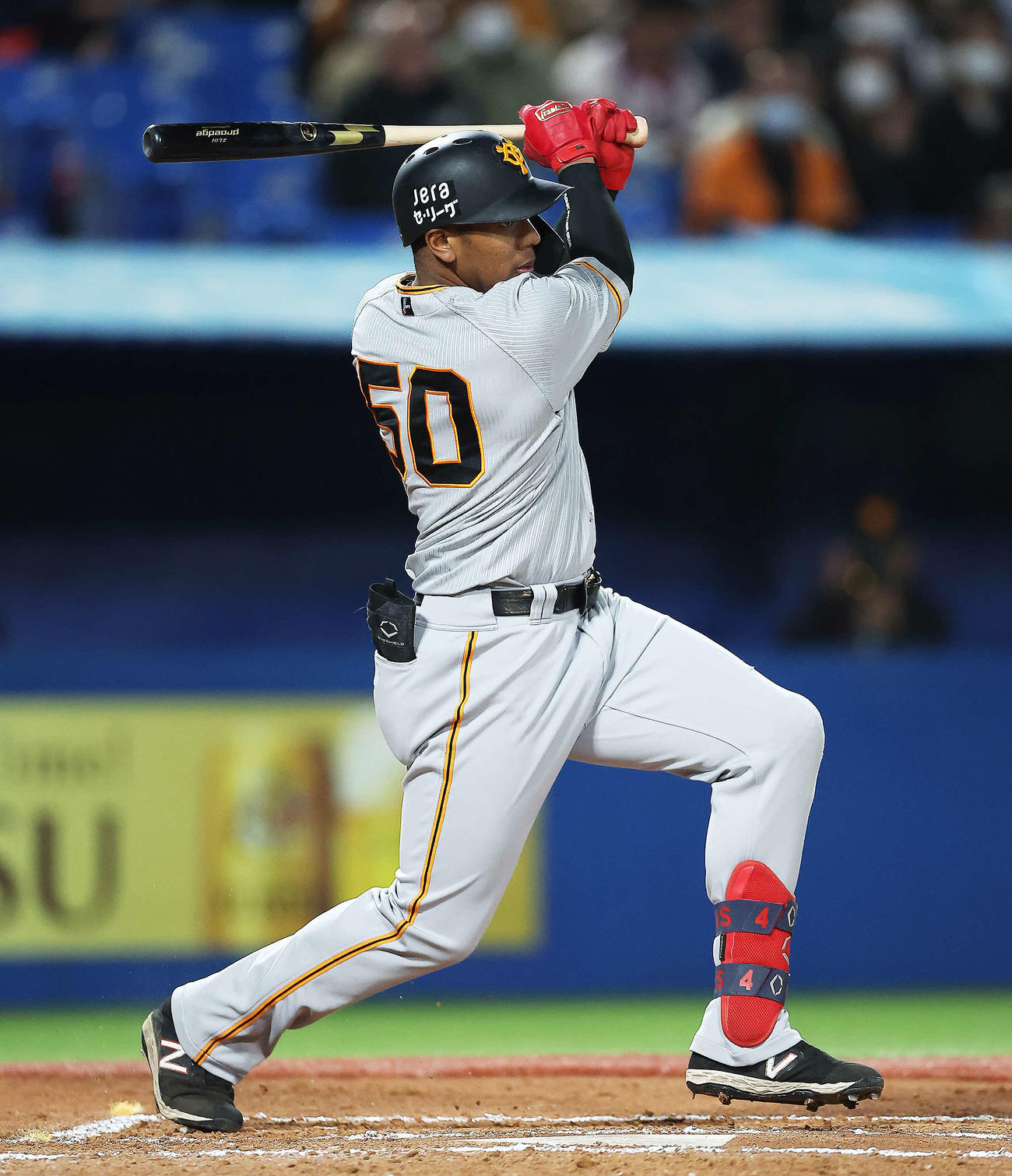 巨人オコエ瑠偉（2023年4月22日撮影）