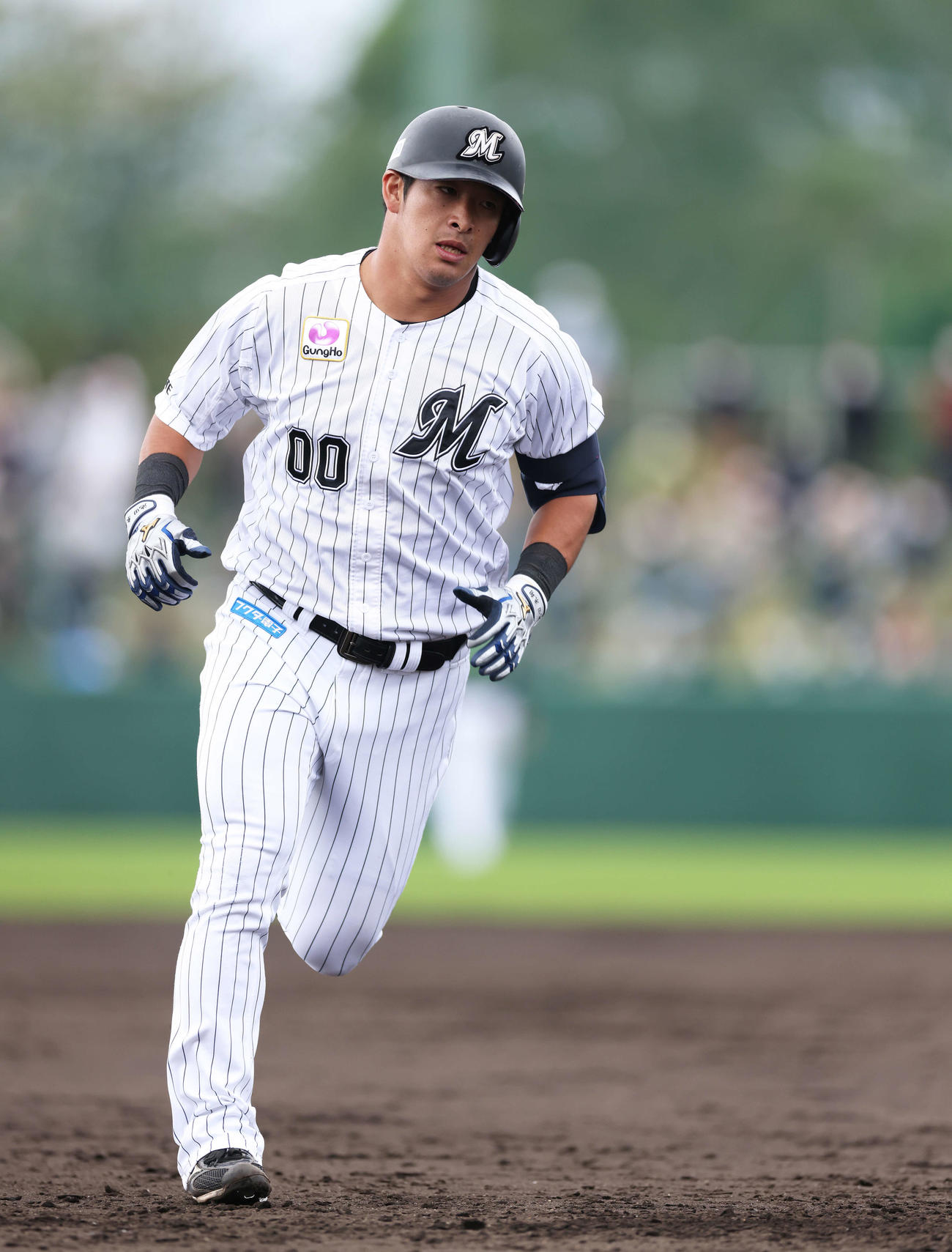 ロッテ池田来翔（2023年2月15日撮影）