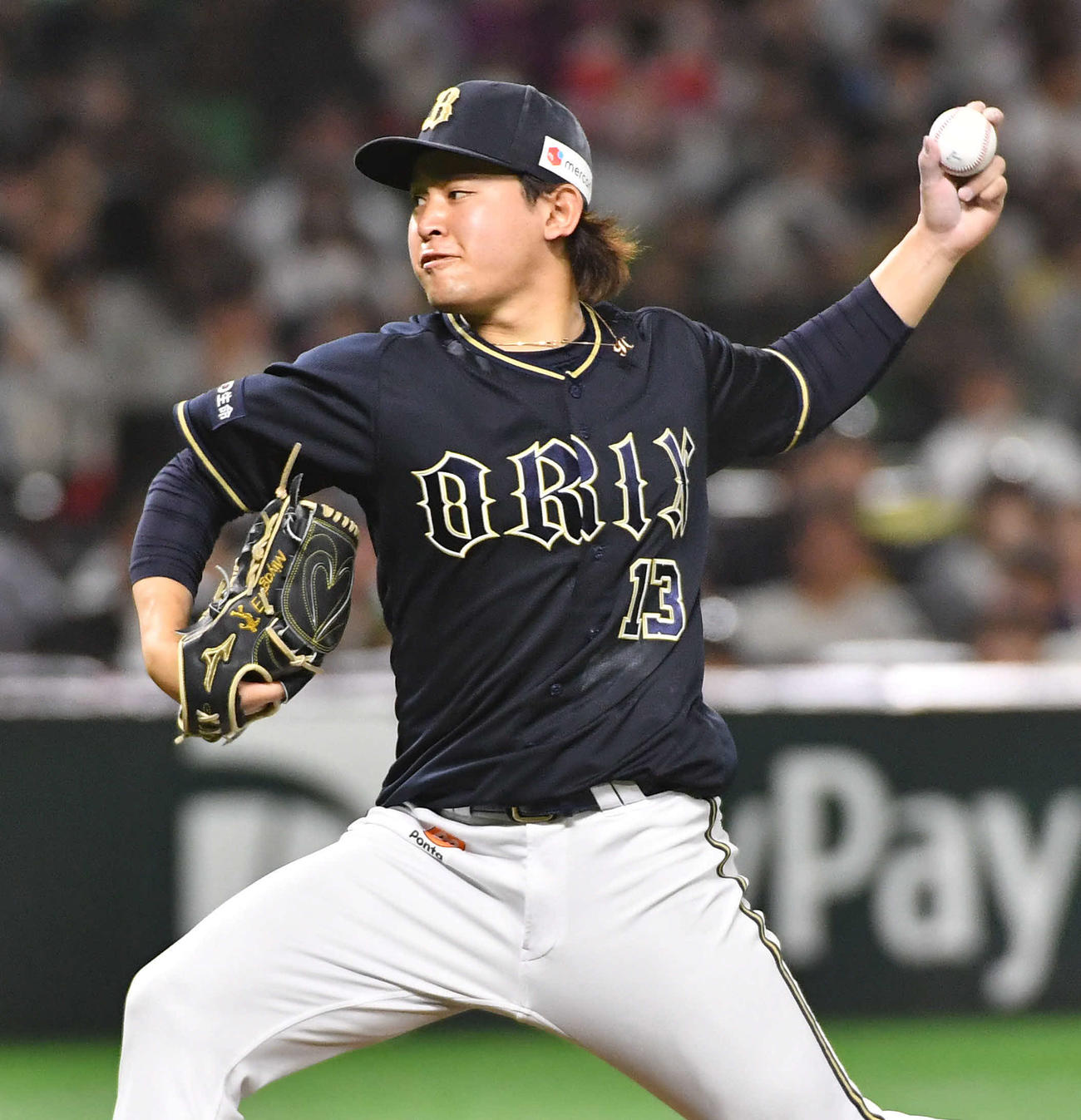 オリックス宮城大弥（23年5月2日撮影）