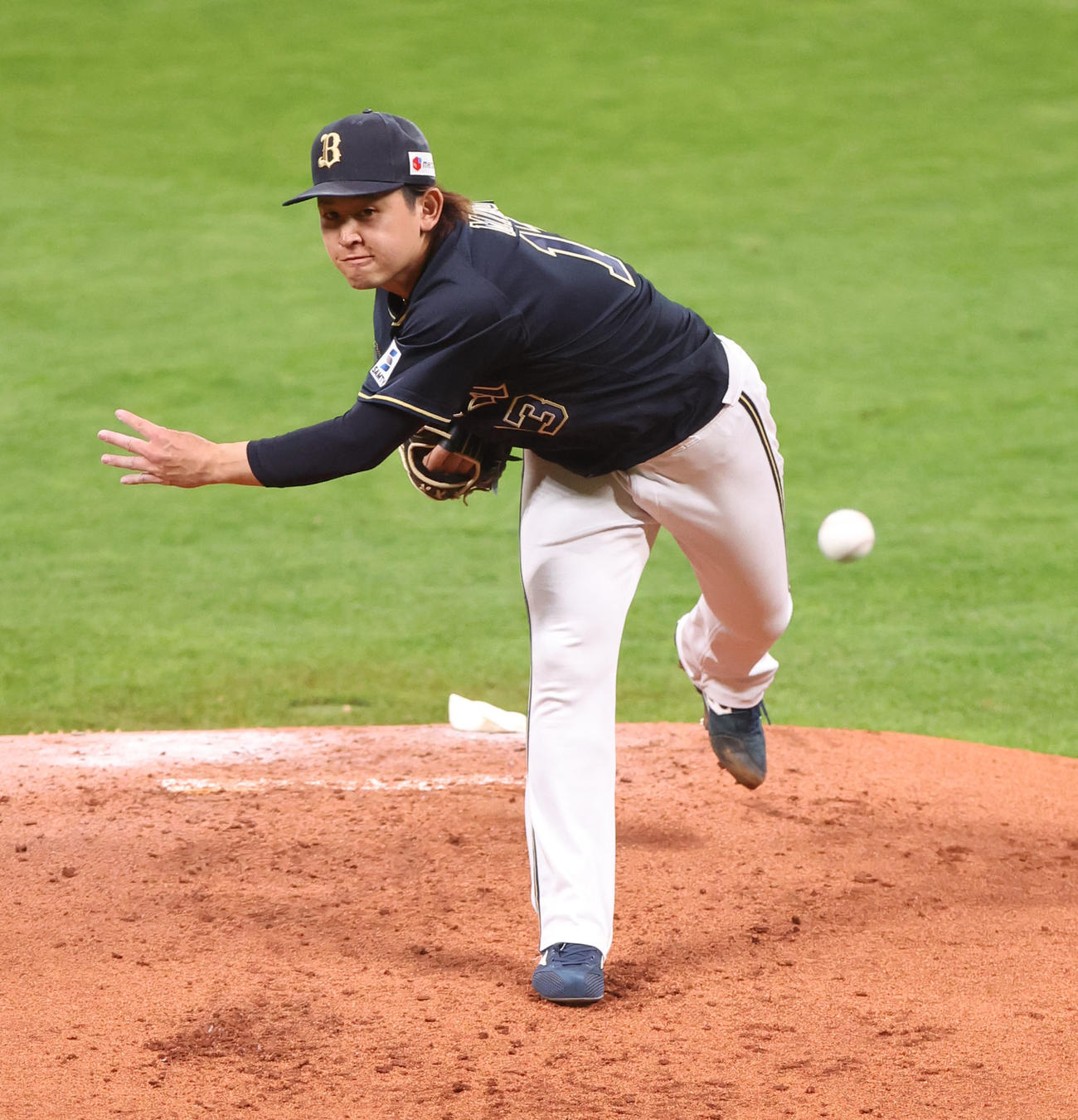 オリックス宮城大弥（23年4月25日撮影）