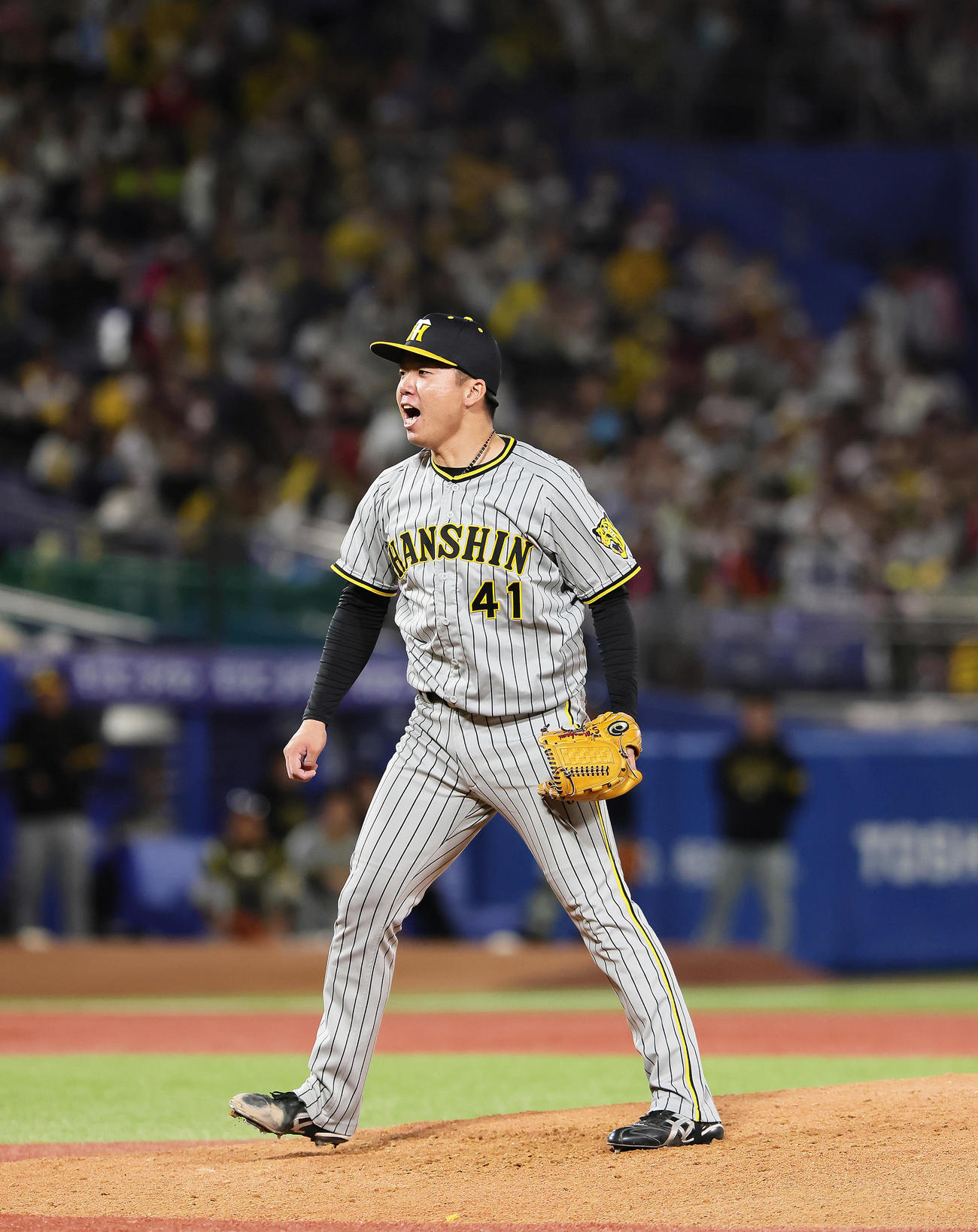 阪神村上（23年4月29日撮影）