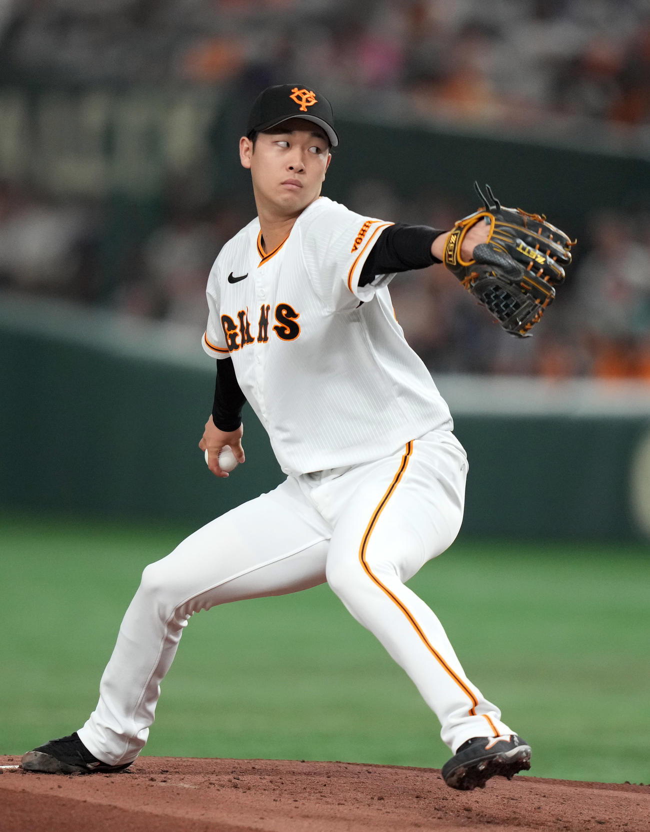 巨人山崎伊織（2023年5月4日撮影）
