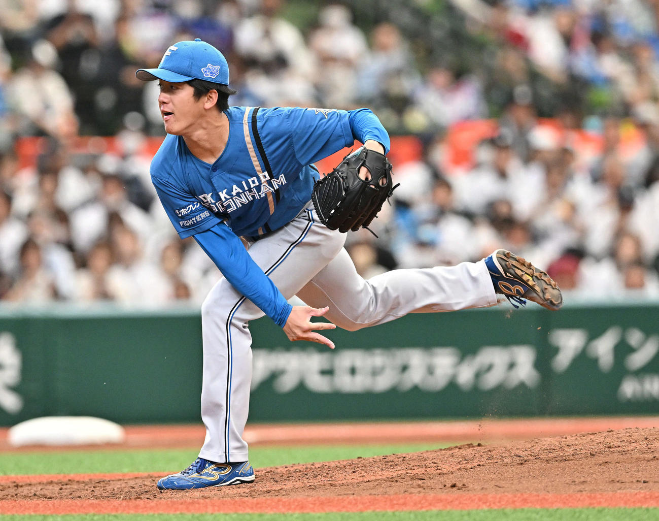 日本ハム北山亘基（2023年5月4日撮影）
