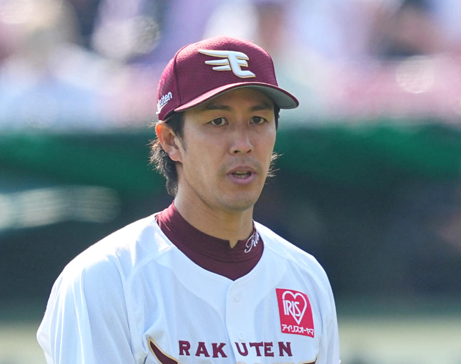 楽天岸孝之（2023年5月10日撮影）