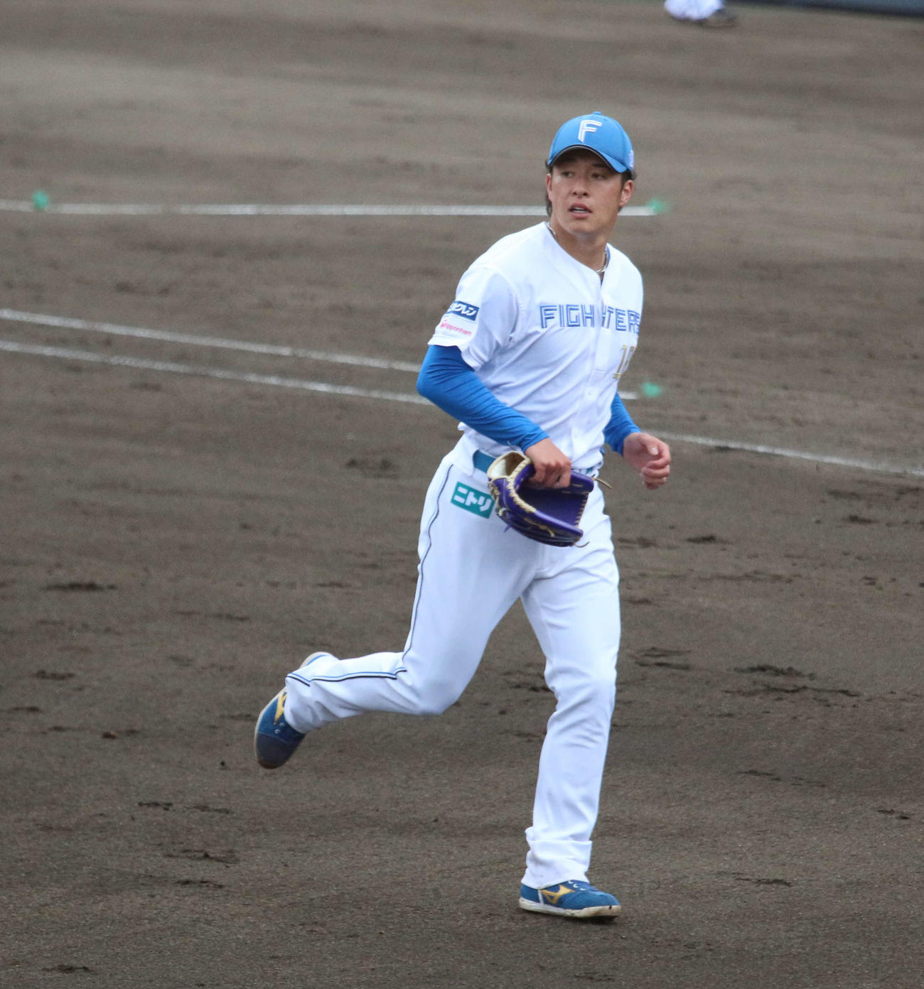 日本ハム対DeNA　先発で4回2安打2失点（自責0）だった日本ハム吉田（撮影・木下大輔）