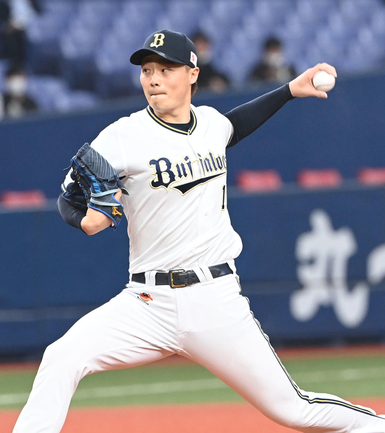 オリックス山崎福也（2023年4月20日撮影）