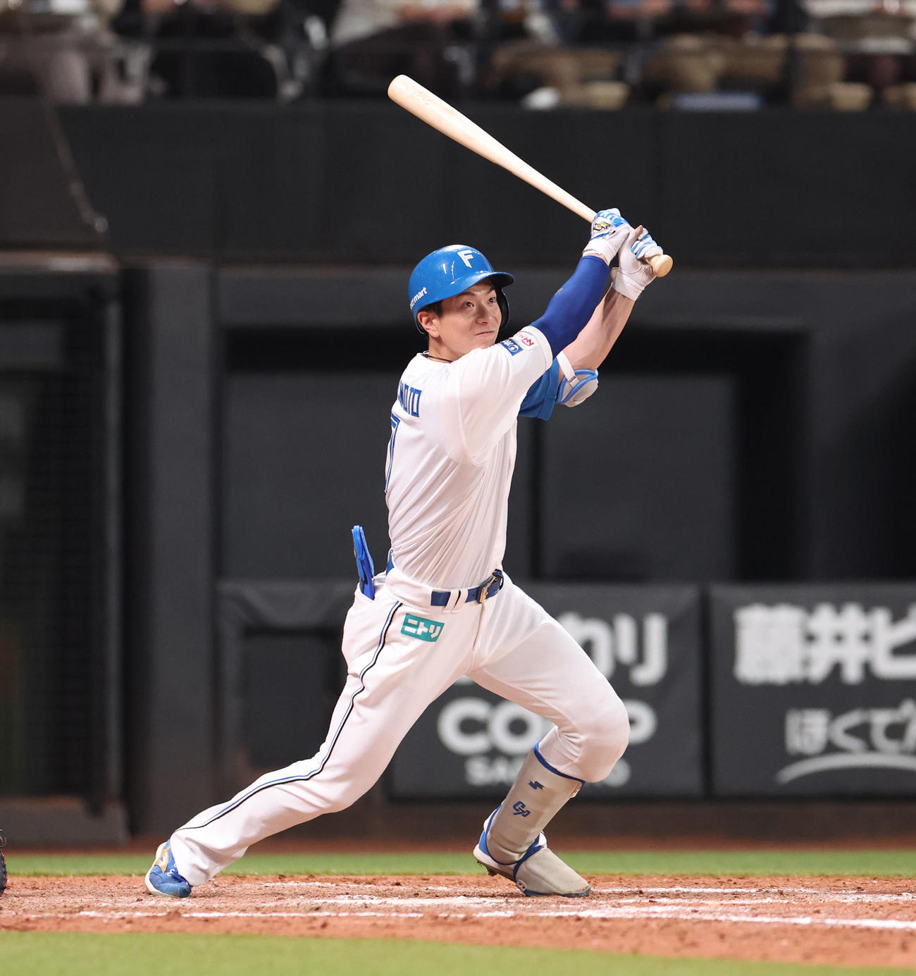 日本ハム松本剛（23年5月5日撮影）