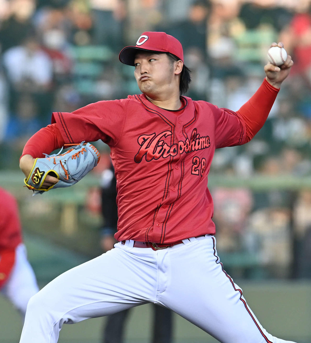 広島床田寛樹（2023年5月9日撮影）