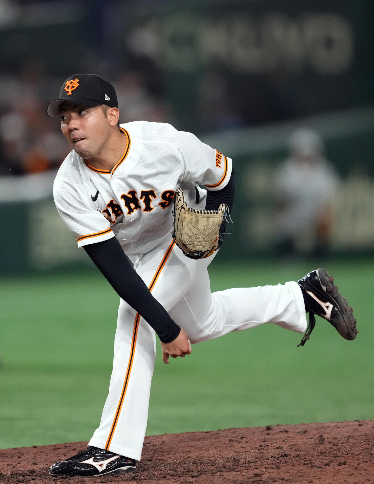 巨人松井颯（2023年3月22日撮影）