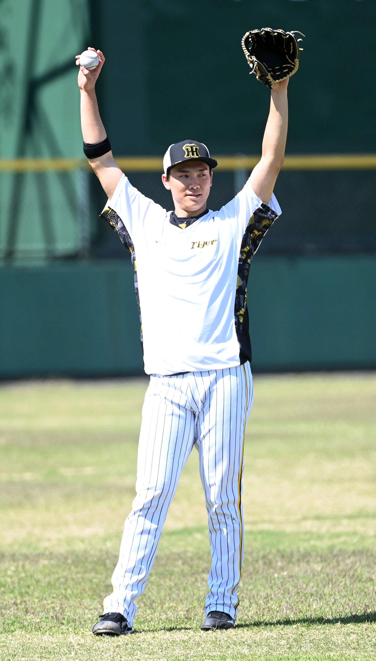 復帰へ向け調整が進む阪神湯浅