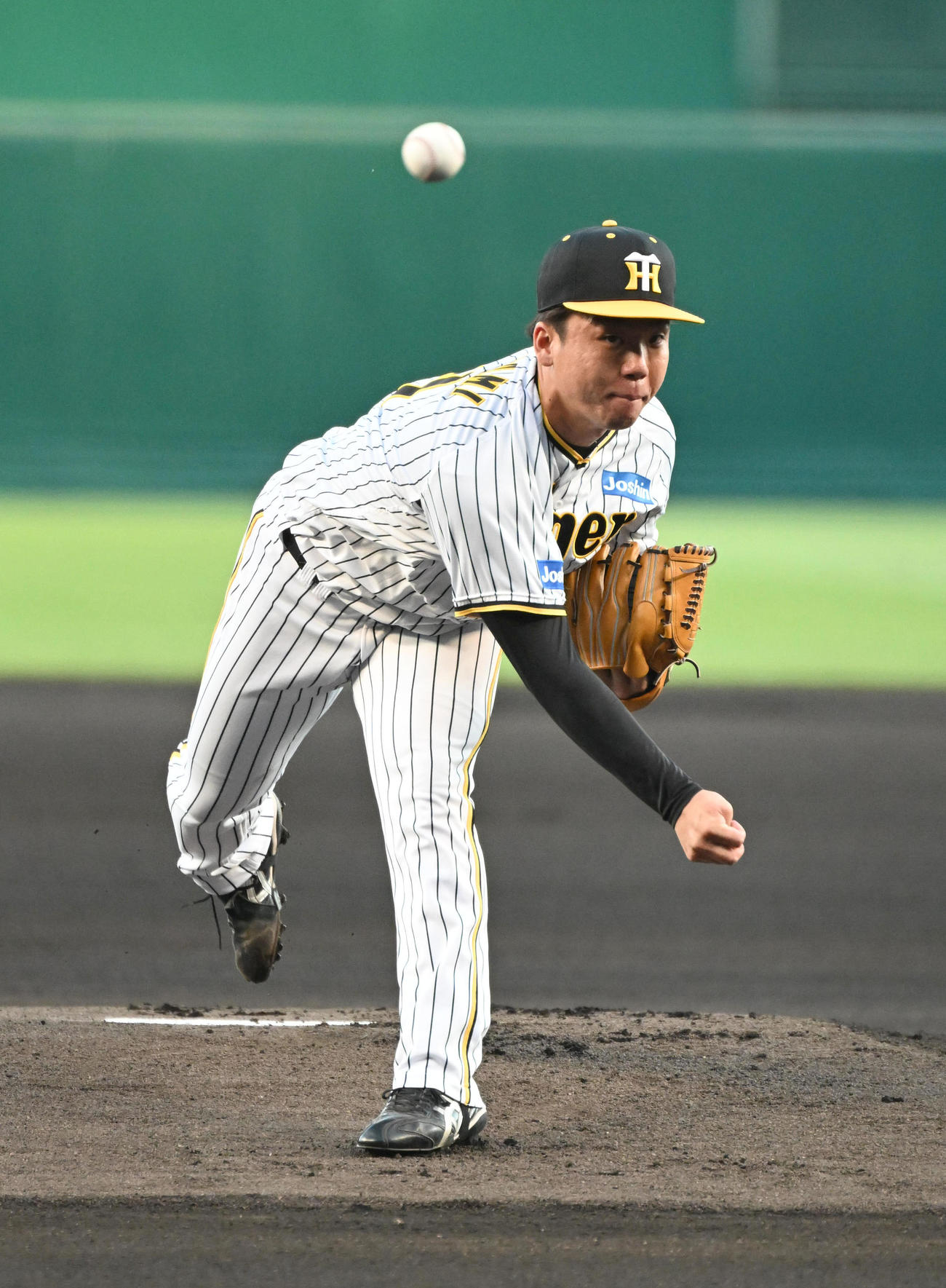 阪神村上頌樹（2023年5月9日撮影）