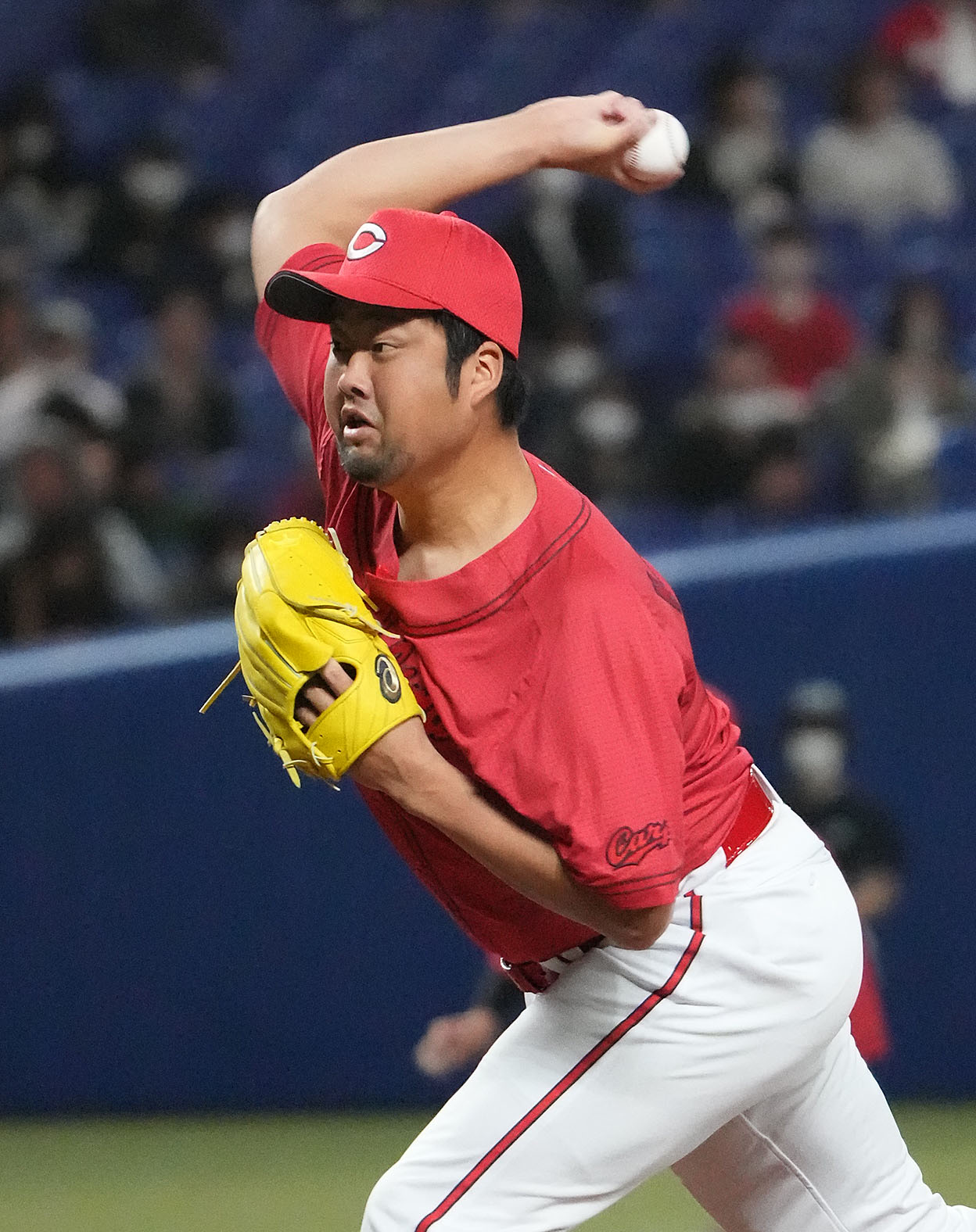 広島中崎翔太（2023年3月14日撮影）