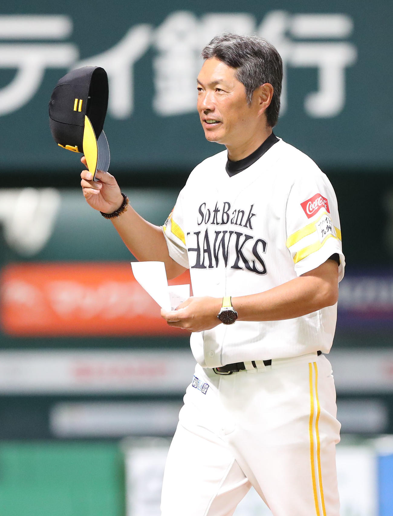ウエスタン・リーグ　ソフトバンク対オリックス　小久保裕紀2軍監督（撮影・梅根麻紀）
