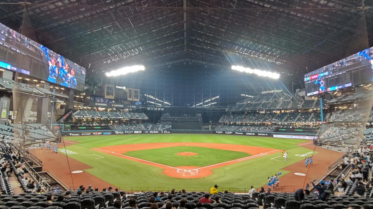 エスコンフィールド北海道（2023年3月撮影）