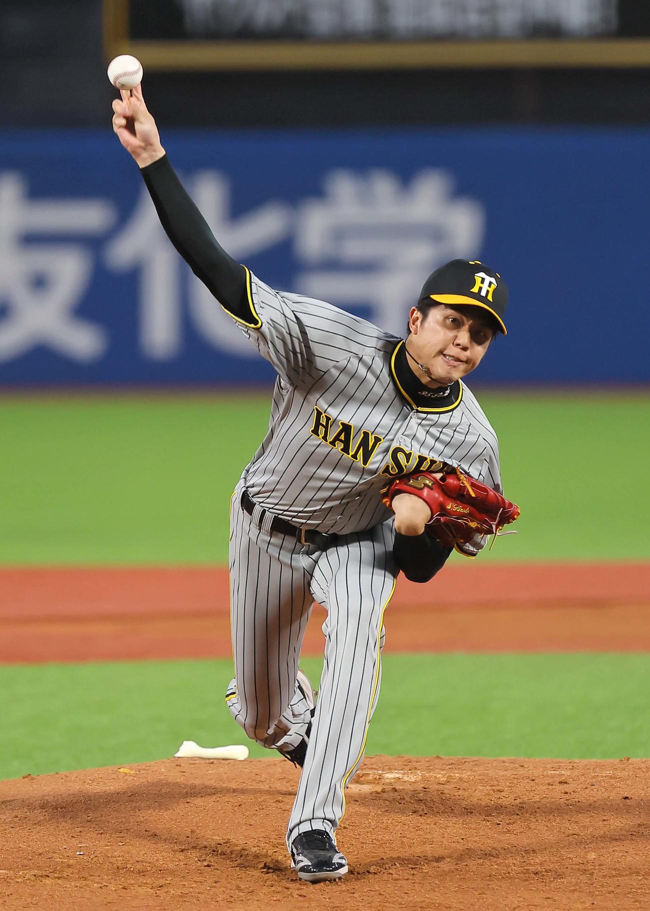 阪神才木浩人（2023年4月30日撮影）