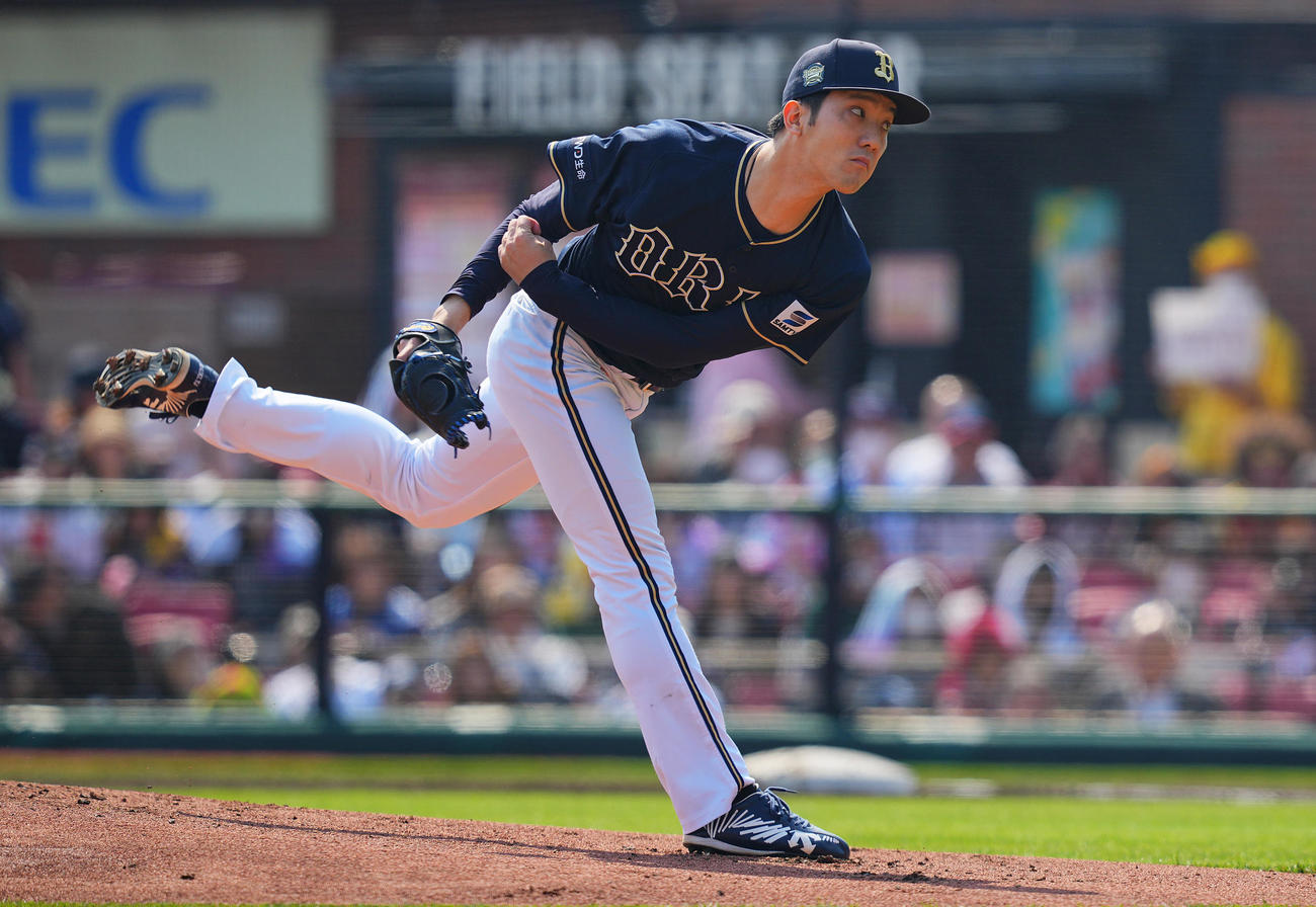 オリックス田嶋（2023年5月10日撮影）