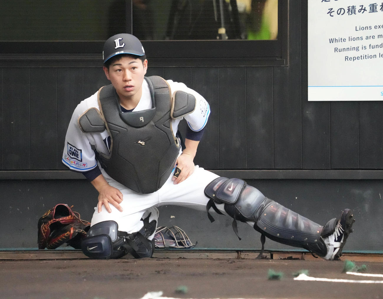 西武中熊大智（2023年2月撮影）
