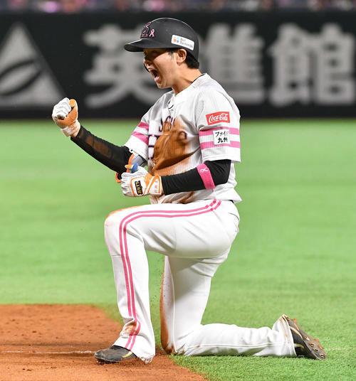 ソフトバンク】川瀬晃が奇襲セーフティーバントで3点目呼ぶ「打率を