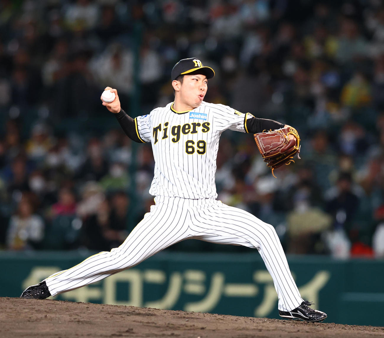 阪神石井大智（2023年5月11日撮影）